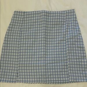 Split skirt (blue)